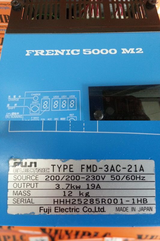 FUJI FRENIC 5000 M2 FMD-3AC-21A SPINDLE DRIVE - PLC DCS